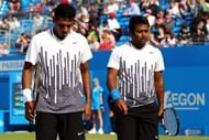 Leander Paes and Mahesh Bhupathi registered an easy win in the doubles encounter